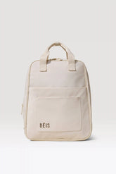 The Expandable Backpack in Beige