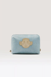 The Disney Small Cosmetic Pouch in Blue Jeans