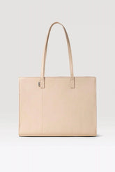 The Work Tote in Beige