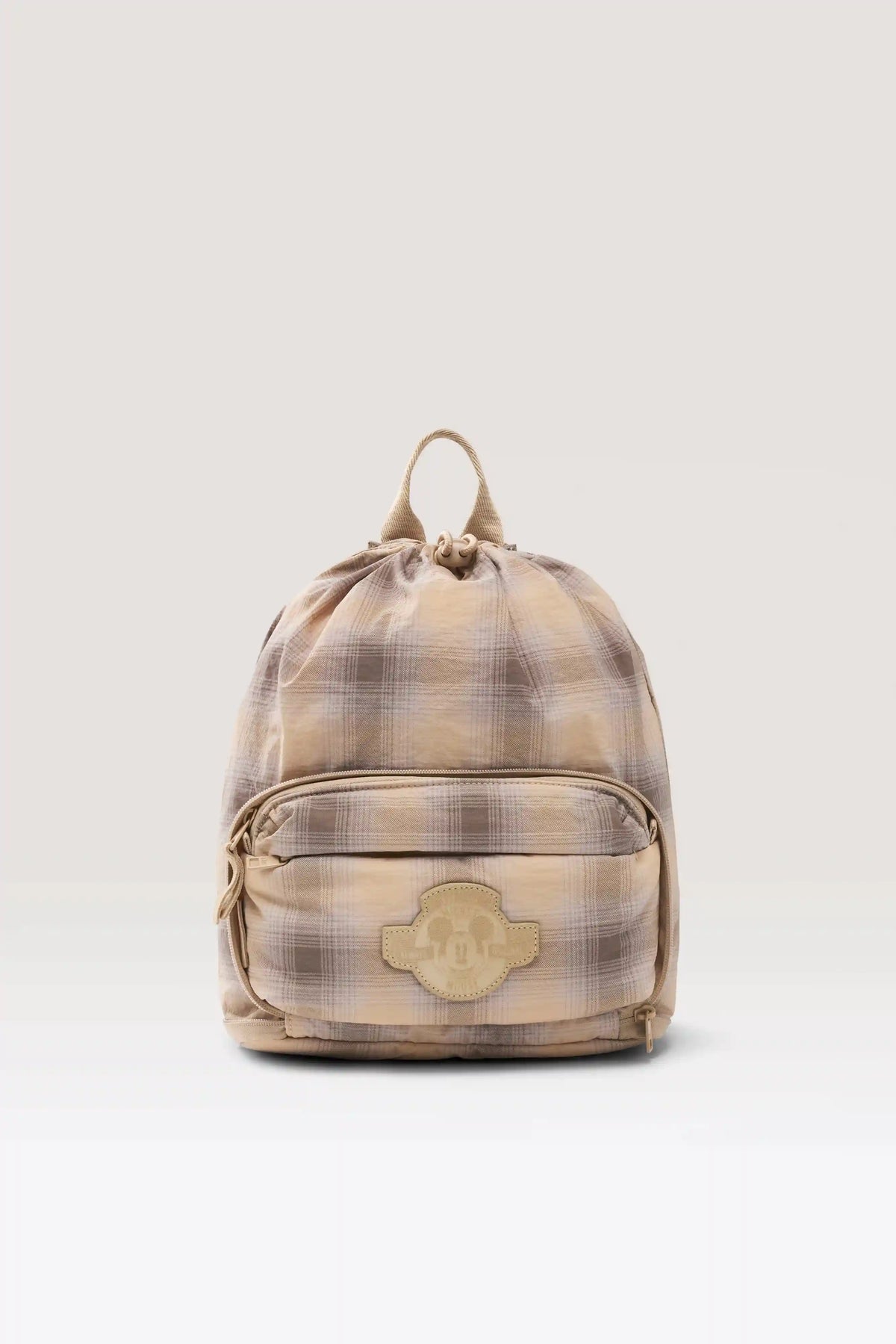 The Disney Compactible Backpack in Plaid