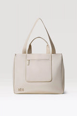 The East To West Tote in Beige